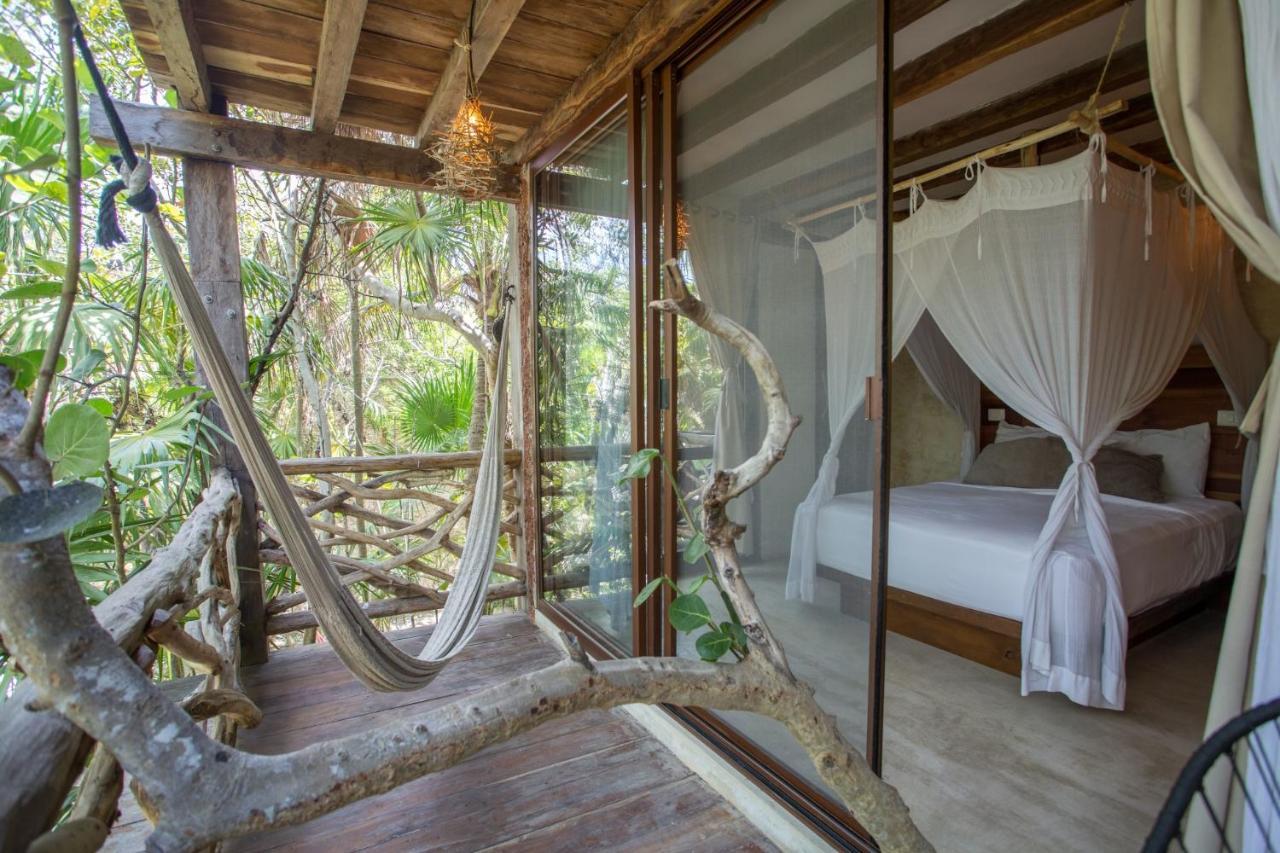 Hidden Treehouse Tulum Eco-Hotel Eksteriør billede